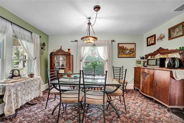 Dining room, Interior, Pendant Lights