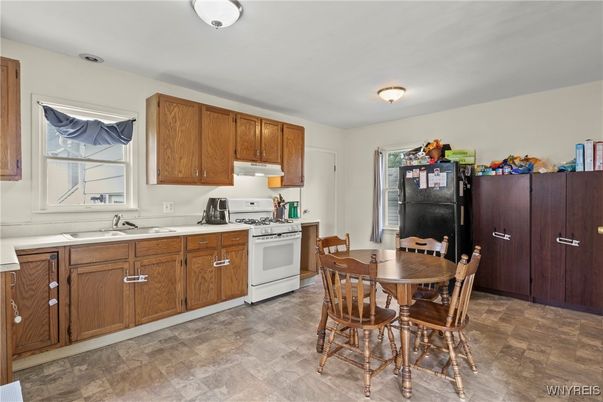 Dining room, Interior, Kitchen