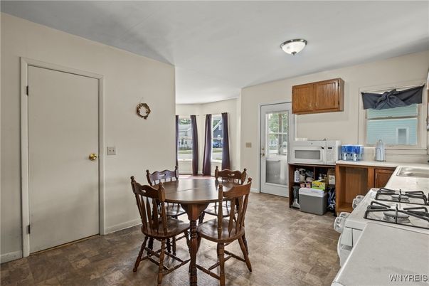 Dining room, Interior, Kitchen
