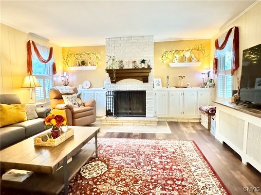Fireplace, Interior, Living room, Wood Texture Flooring