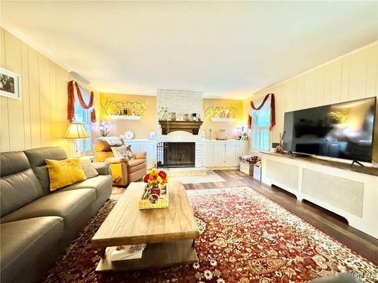 Fireplace, Interior, Living room, Wood Texture Flooring