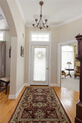 Chandelier, Interior, Wood Texture Flooring
