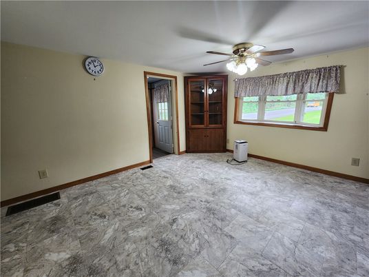 Empty room, Interior, Marble