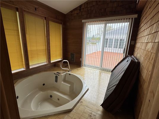 Bathroom, Interior, Wooden Walls