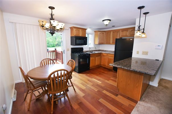Chandelier, Dining room, Interior, Kitchen, Pendant Lights, Wood Texture Flooring