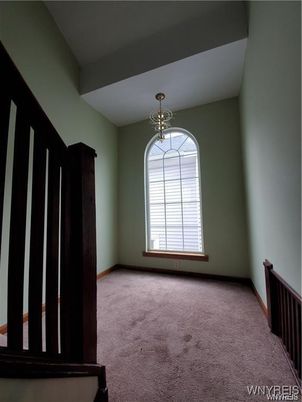 Chandelier, Empty room, Interior
