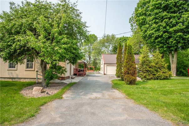 Backyard, Detached Garage, Exterior