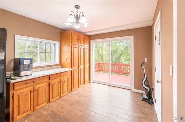 Chandelier, Interior, Wood Texture Flooring