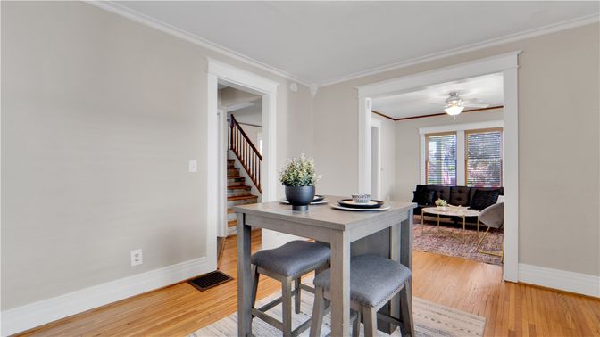 Dining room, Interior, Living room, Wood Texture Flooring