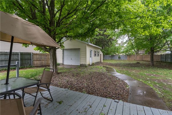 Backyard, Detached Garage, Exterior