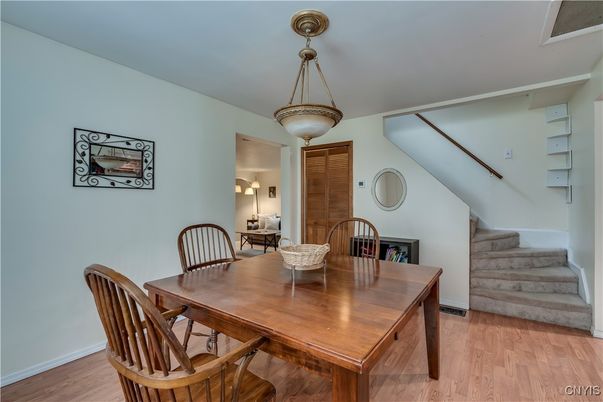 Dining room, Interior, Wood Texture Flooring