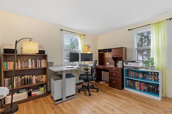 Home Office, Interior, Wood Texture Flooring