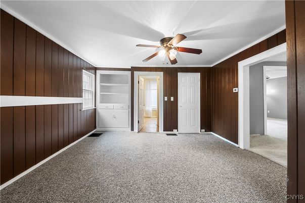 Empty room, Interior, Wooden Walls