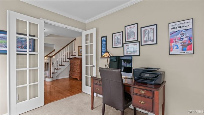 Home Office, Interior, Wood Texture Flooring