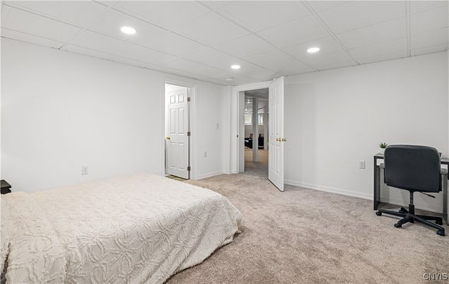 Bedroom, Home Office, Interior, Recessed Lighting