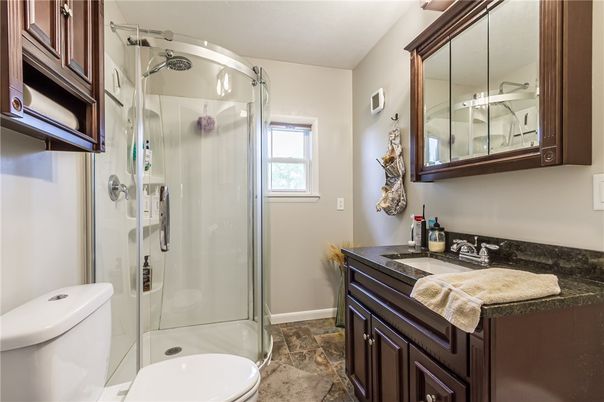Bathroom, Glass Shower, Interior