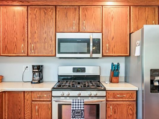 Interior, Kitchen, Stainless Steel Appliances