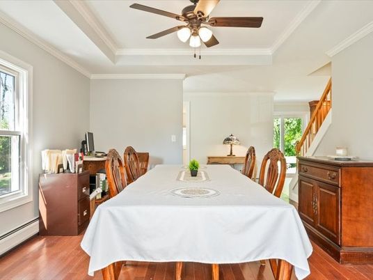 Dining room, Interior, Wood Texture Flooring