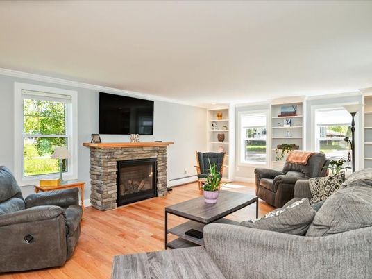 Fireplace, Interior, Living room, Wood Texture Flooring
