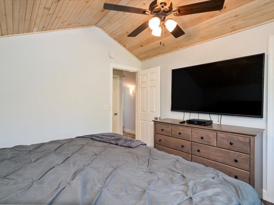 Bedroom, Interior, Wooden Ceilings