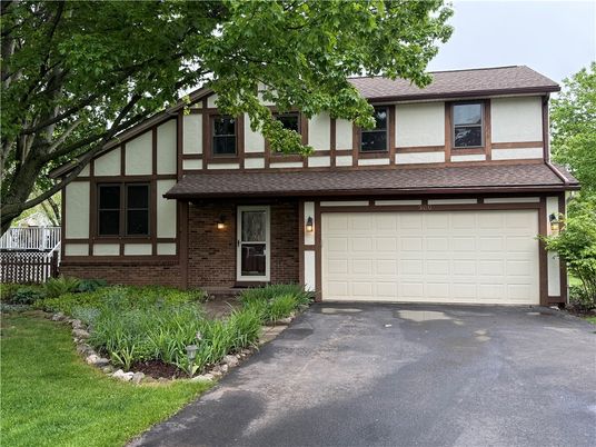 Attached, Exterior, Facade, Brick Facade, Tudor Revival