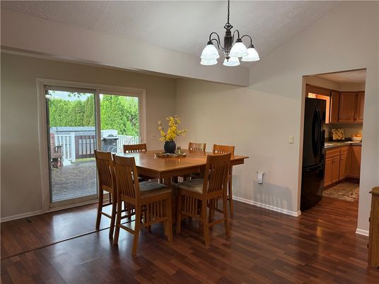 Chandelier, Dining room, Interior, Kitchen, Wood Texture Flooring