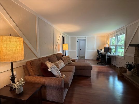 Home Office, Interior, Living room, Wood Texture Flooring