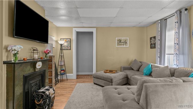 Fireplace, Interior, Living room, Wood Texture Flooring
