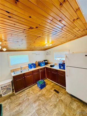 Interior, Kitchen, Wooden Ceilings