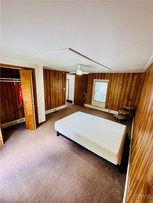 Empty room, Interior, Wooden Walls