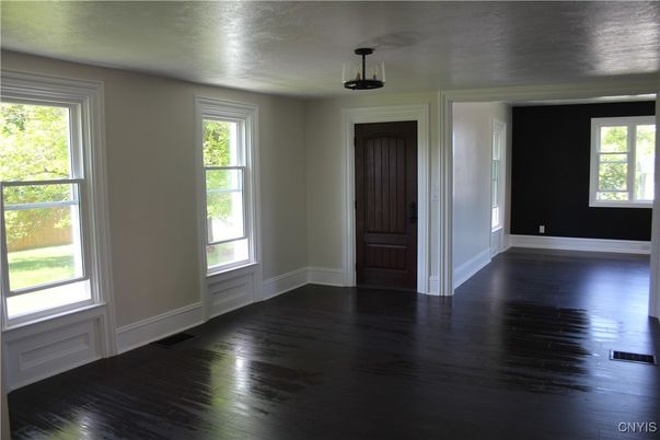Empty room, Interior, Wood Texture Flooring