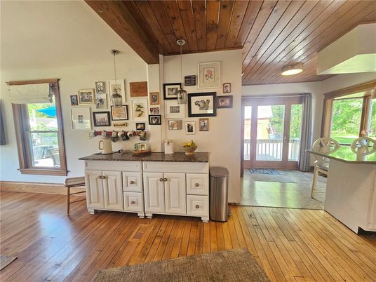 Interior, Pendant Lights, Wooden Ceilings, Wood Texture Flooring