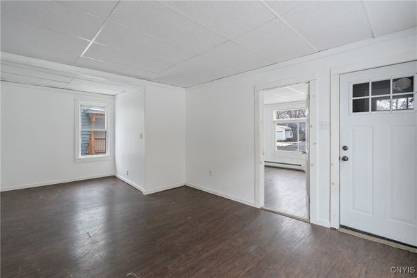 Empty room, Interior, Wood Texture Flooring