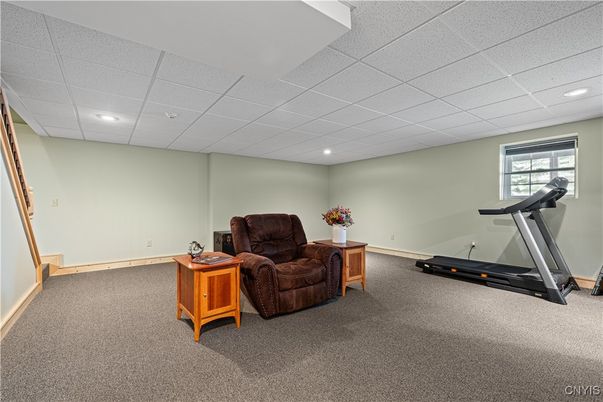 Fitness Equipment, Interior, Recessed Lighting