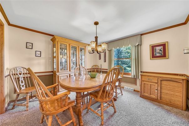 Chandelier, Dining room, Interior