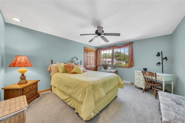 Bedroom, Home Office, Interior, Recessed Lighting