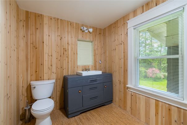 Bathroom, Interior, Wooden Walls