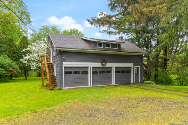 Backyard, Detached Garage, Exterior