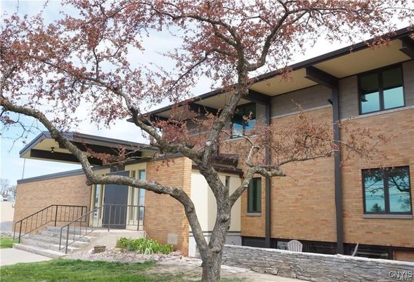 Exterior, Facade, Brick Facade, Modern