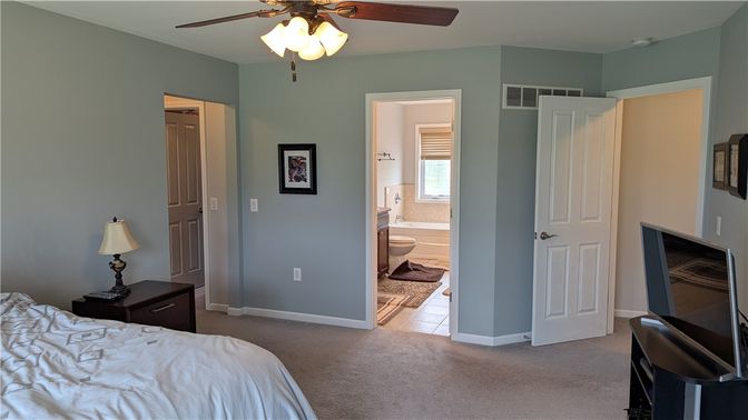 Bathroom, Bedroom, Interior