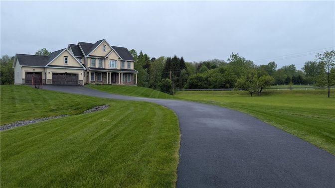Attached, Backyard, Exterior, Facade, Tudor Revival
