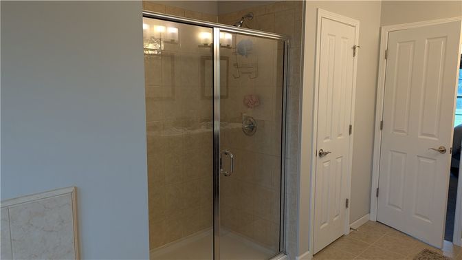 Bathroom, Glass Shower, Interior