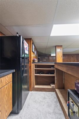 Interior, Recessed Lighting, Wooden Walls