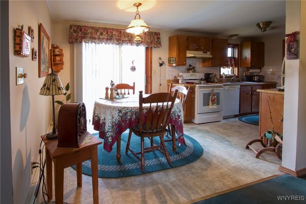 Dining room, Interior, Kitchen