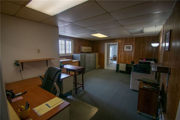 Home Office, Interior, Wooden Walls