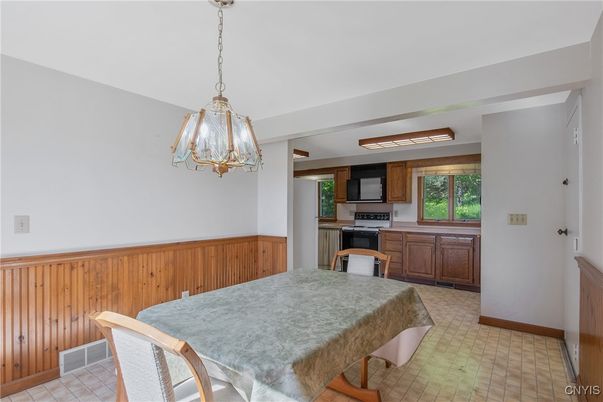 Dining room, Interior, Kitchen, Pendant Lights