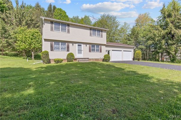 Attached, Backyard, Exterior, Facade, Raised Ranch