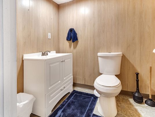 Bathroom, Interior, Wooden Walls