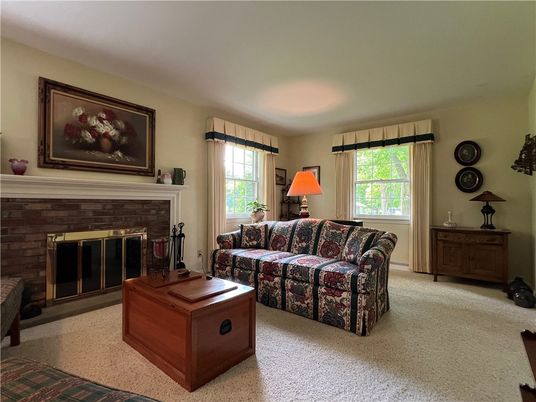 Fireplace, Interior, Living room