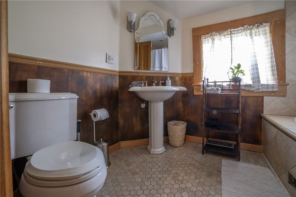 Bathroom, Interior, Wooden Walls
